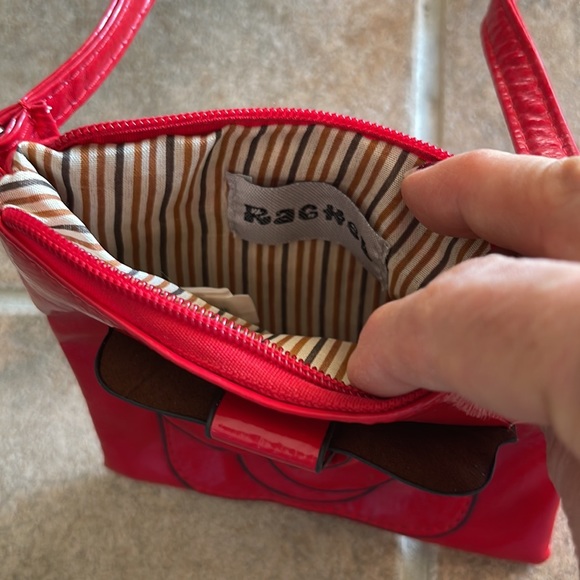 Nwt cute little red purse with flower - Picture 4 of 5